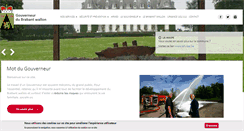 Desktop Screenshot of gouverneurbw.be